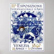 Venedig-Kunst-Plakat 1897