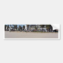 Venedig-Strand-Schlagzeuger Auto Sticker