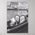 Venetianisches Gondel-Detail-Fotografie-Druck-Plak Posterdrucke