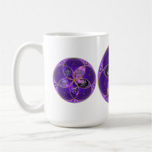 Venus-Blume des violetten Rosas der Liebe-schönen  Tee Tasse