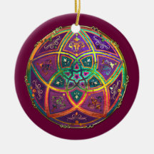 Venus-Blume Liebe-schöne Künste orientalischen ant Weihnachtsornament