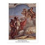 Venus und Aeneas durch Giovanni Battista Tiepolo Postkarte