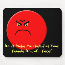 Verärgert Mousepads