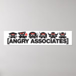 Verärgerte Crew - Anordnung Poster