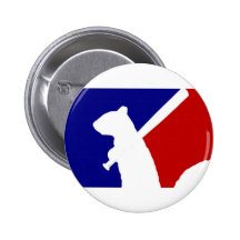 Verärgertes Eichhörnchen Anstecknadelbutton