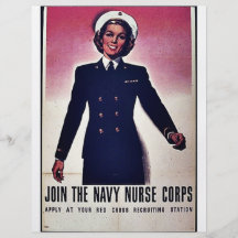 Verbinden Sie Tht Marine-Krankenschwester-Korps Individuelle Flyer