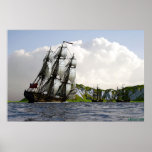 Verbindung der Flotte Poster