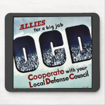 Verbündete für einen großen Auftrag Ocd Mousepad