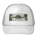 Verbündeter 1861 fünf Dollar-Anmerkung Kult Mützen