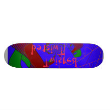 verdreht skateboardbretter