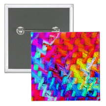 Verdrehter Clown Anstecknadelbuttons