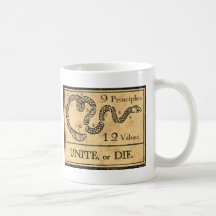 Vereinigen Sie oder sterben Sie Becher Tasse