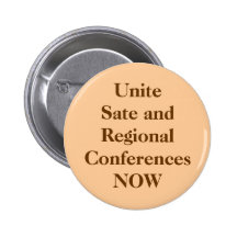 Vereinigen Sie sättigen und regionale Konferenzen  Anstecknadelbutton