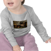 Verfasser - ein Korb und einige Bücher T-shirt