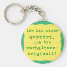 verhaltensoriginell schlüsselanhänger