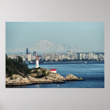 Verlassen von Vancouver Plakatdrucke