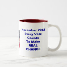 Verlegener Obama-Wähler Teetasse