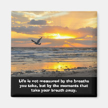 Verlobungs-Sonnenaufgang-Magnet Daytona Beach, Flo Kühlschrankmagnete