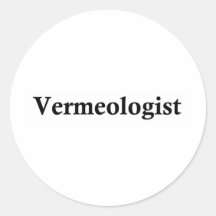 Vermeologist Sticker