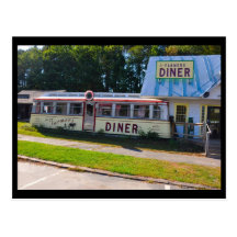 Vermont-Restaurant - Postkarte