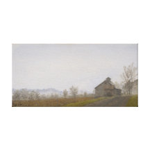 Vermont-Scheune Gespannter Galeriedruck