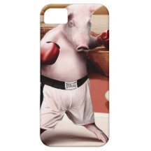 Verpacken-Schwein-Kreditkarte-Halter Iphone Fall iPhone 5 Hülle