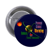 Verringern Sie Kohlenstoff Emmissions Button