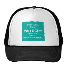 Verrückt! Netz Caps