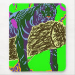 Verrückter Tiger Mousepad