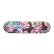 Verrücktes Geschöpf-Skateboard Rotterdams Personalisiertes Skateboarddeck