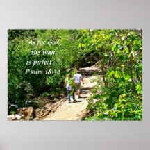 Vers des Sonnenschein-Weg-Druck-w/Scripture Plakat