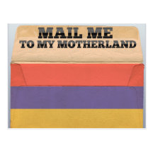 Verschicken Sie mich nach Armenien Postkarte