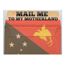 Verschicken Sie mich nach Papua-Neu-Guinea Postkarte
