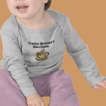 Verschrobes der Macchiato der Mama Baby-T-Shirt t-shirts
