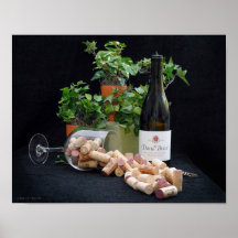 Verschüttete Korken Posterdrucke