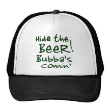 Verstecken Sie die des Bier Bubbas Comin Kappen