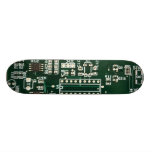 versteckte SchädelLeiterplatte Individuelle Skatedecks