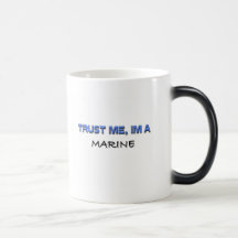 Vertrauen Sie, dass ich ich ein Marinesoldat bin Teetassen