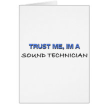 Vertrauen Sie, dass ich ich ein solider Techniker  Karte