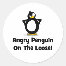 Verwirren Sie nicht mit Pinguinen Stickers