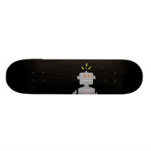 verwirrter Roboter Personalisiertes Skatedeck