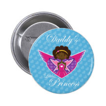 Verzauberte Prinzessin Button Badge