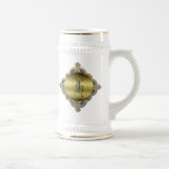 Verziertes Monogramm Stein Teehaferl