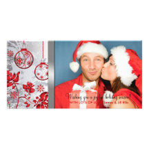 Verzierungs-Foto-Karte des Weihnachten311 Individuelle Foto Karten