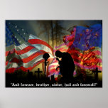 Veteranen-ErinnerungsTal der Riss-Erinnerung Poster