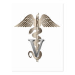 VeterinärCaduceus Postkarten