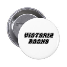 Victoria-Felsen Anstecknadelbutton
