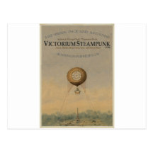 Victorium Steampunk Postkarte