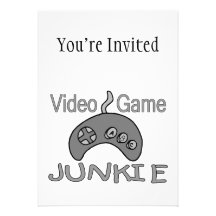 Video Game Junkie Invites
