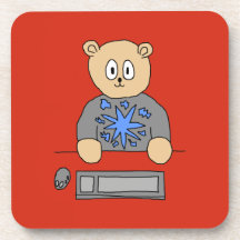 Videospiel-Spieler-Bär Getränk Untersetzer
